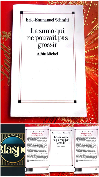The Sumo Wrestler Who Could Not Grow – Éric-Emmanuel Schmitt – Novel – Paperback