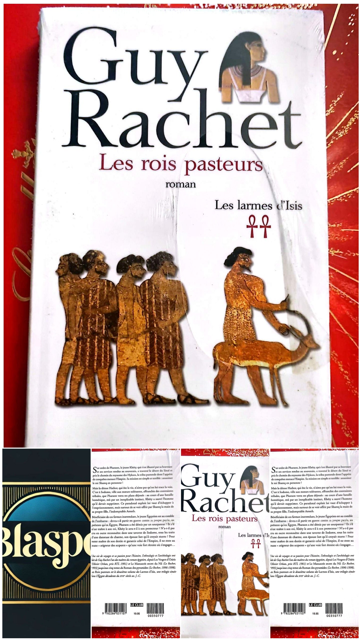 Les Rois Pasteurs – Guy Rachet – Tome 2 Les Larmes d’Isis – Roman Historique – Livre Broché