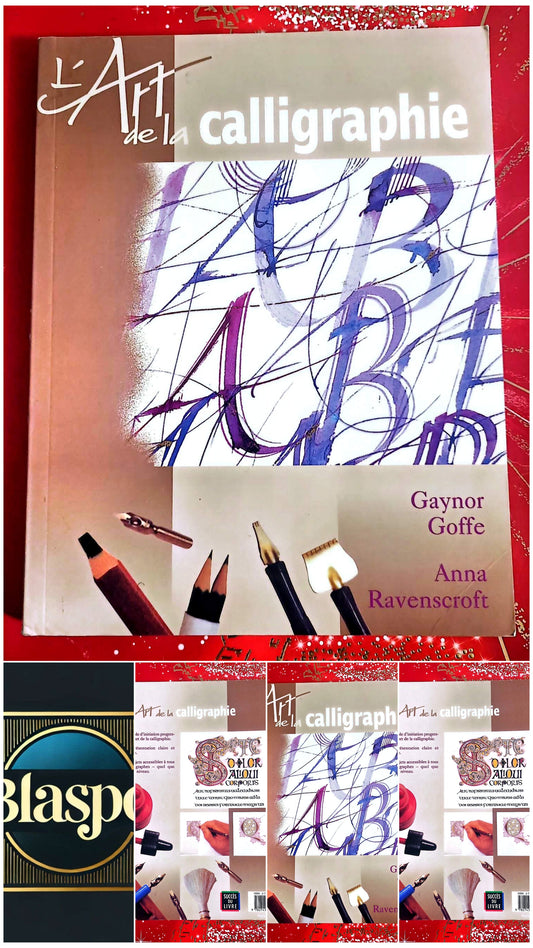 L’Art de la calligraphie – Gaynor Goffe & Anna Ravenscroft – Livre pratique – Succès du Livre