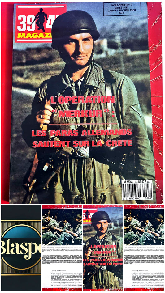 39-45 Magazine Hors-série n°3 – Opération Merkur – Les paras allemands en Crète