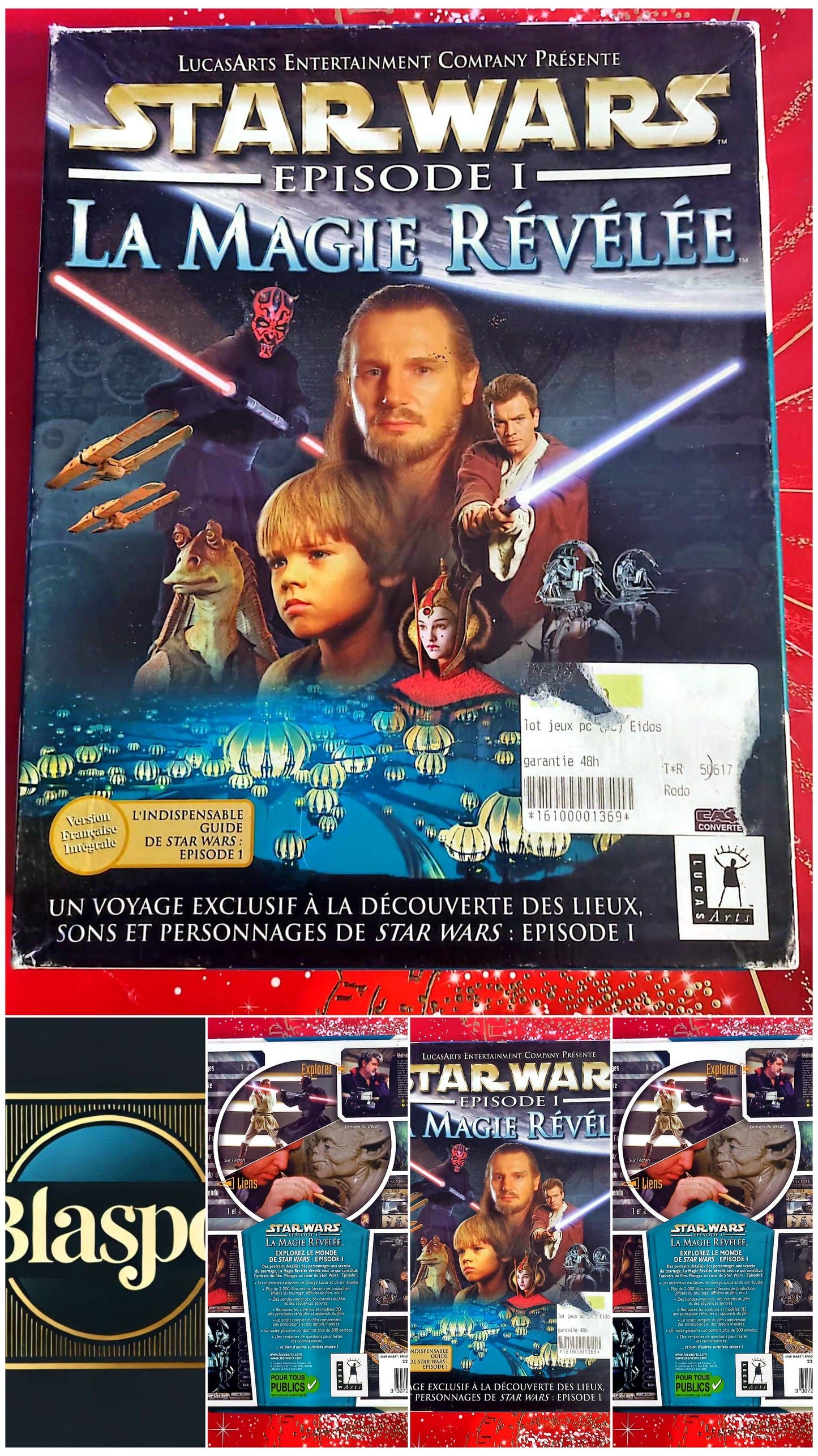 Star Wars Épisode I – La Magie Révélée – PC CD-ROM – LucasArts – Version française