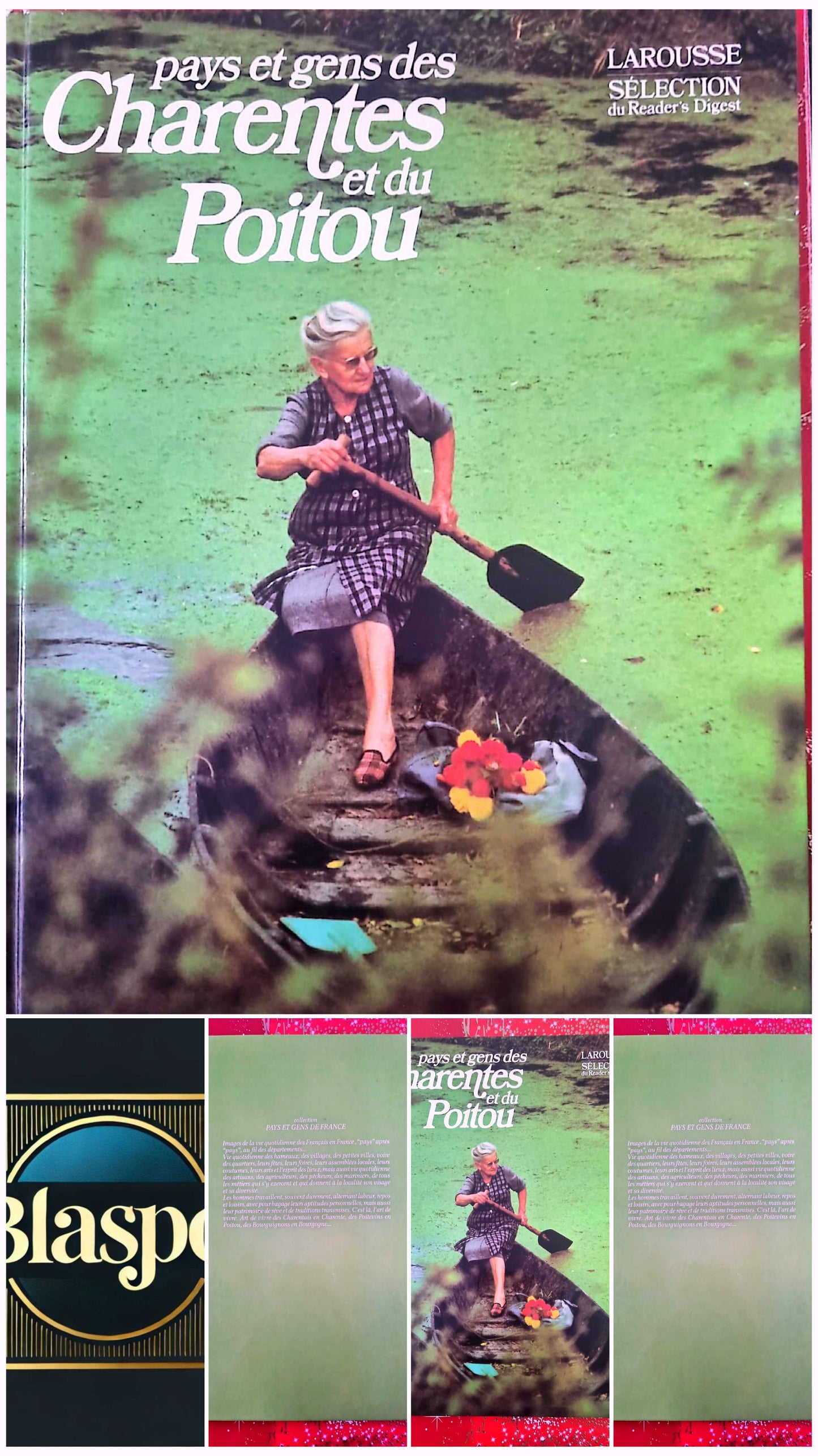 Pays et gens des Charentes et du Poitou – Beau livre régional – Photographies – Livre relié – Français