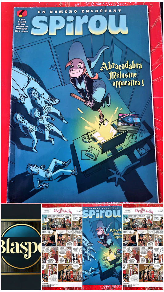 Spirou – Abracadabra Mélusine apparaîtra – Magazine bande dessinée – Numéro spécial – Français