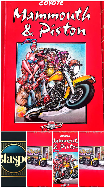 Mammouth & Piston – Coyote – Cómic de humor – Álbum cartoné – Ediciones Freeway – Francés
