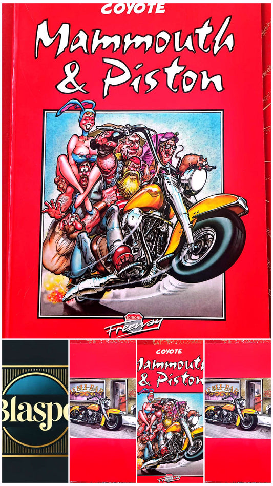Mammouth & Piston – Coyote – Bande dessinée humour – Album cartonné – Éditions Freeway – Français