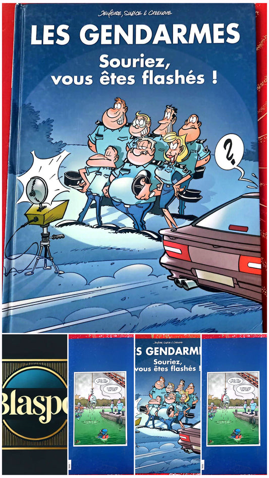 Les Gendarmes – Souriez, vous êtes flashés ! – Bande dessinée humour – Album cartonné – Français