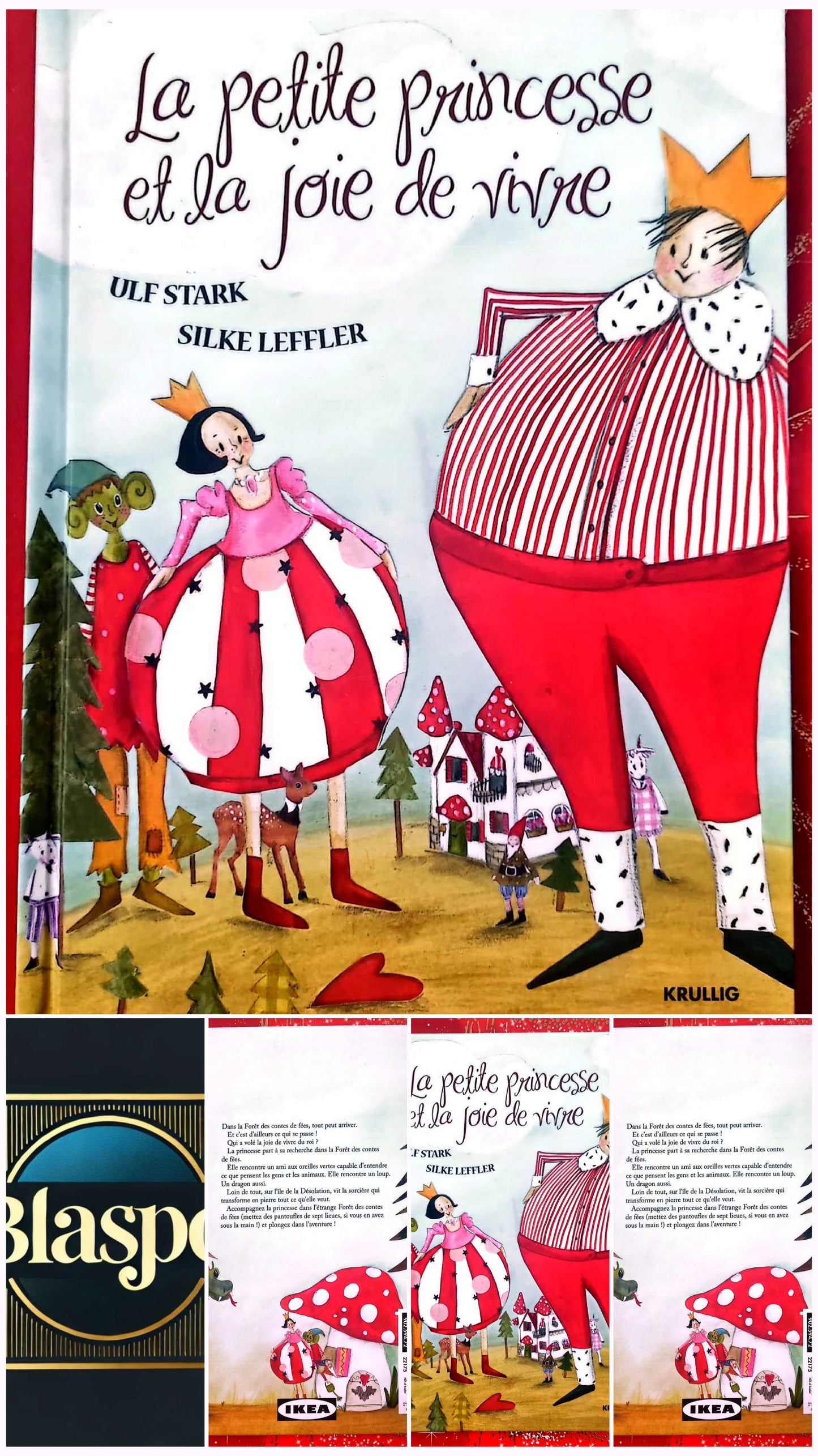 La petite princesse et la joie de vivre – Ulf Stark & Silke Leffler – Livre jeunesse illustré – Français