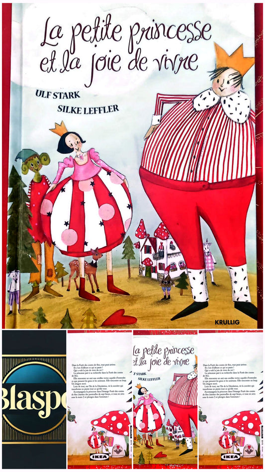 La petite princesse et la joie de vivre – Ulf Stark & Silke Leffler – Livre jeunesse illustré – Français