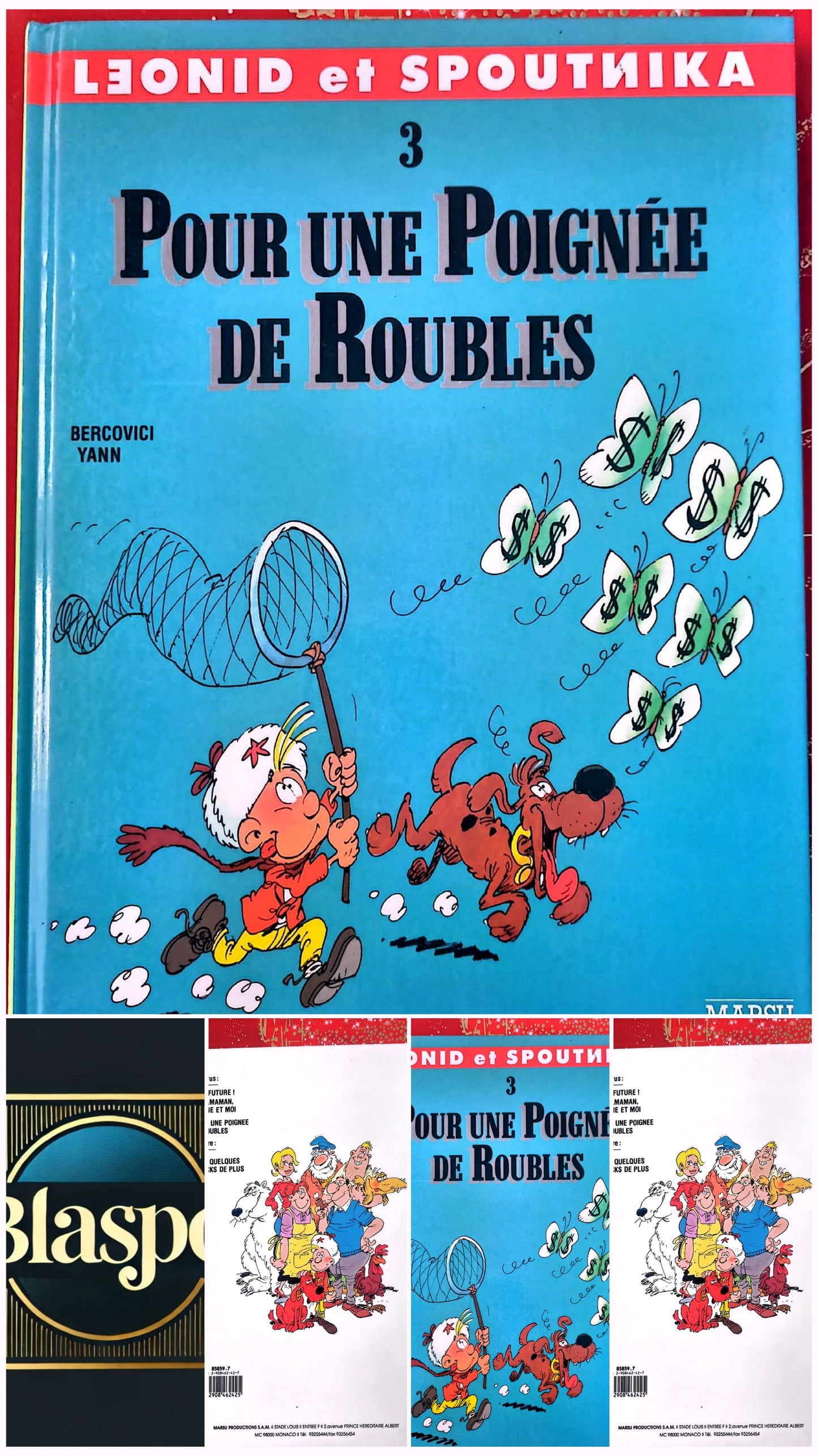 Léonid et Spoutnika Tome 3 – Pour une poignée de roubles – Bande dessinée – Marsu Productions – Français