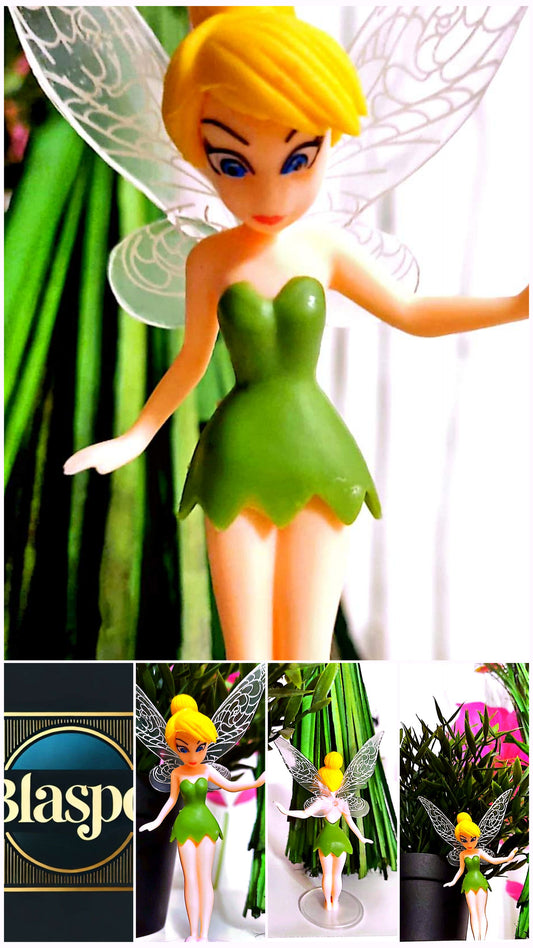 Figurine Fée Clochette – Tinker Bell – Peter Pan – PVC – 9 à 10 cm – Figurine Disney neuve
