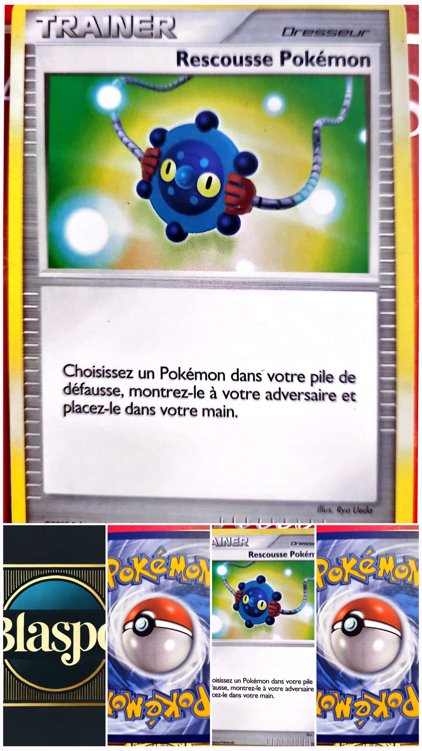 Carte Pokémon Dresseur Rescousse Pokémon 115/127 – Version française – Carte à l’unité