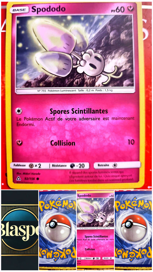 Carte Pokémon Spododo 92/156 – Version française – Carte à l’unité