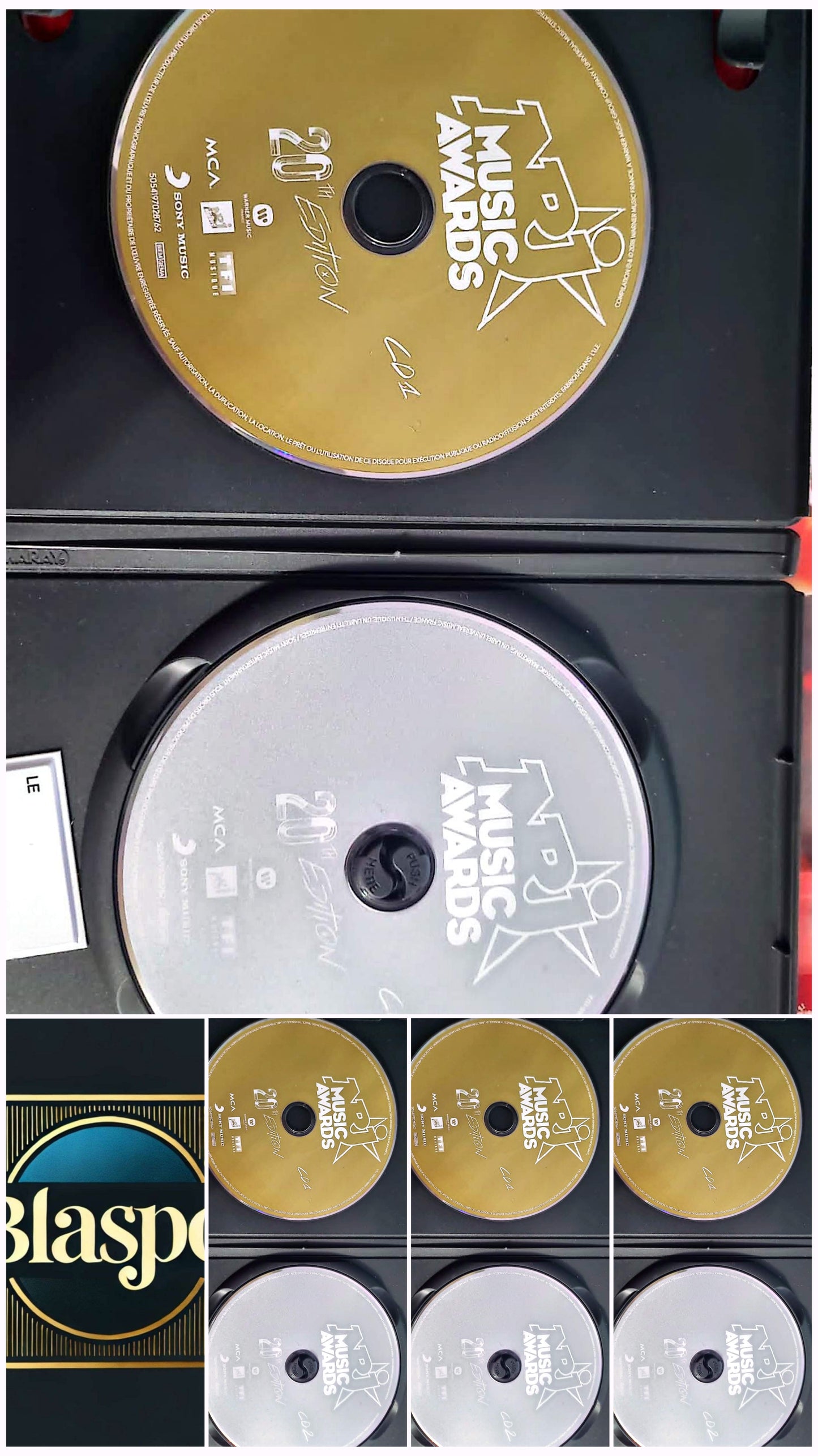 NRJ Music Awards – 20e Édition – Compilation – Double CD (CD1 + CD2