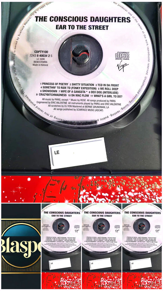 The Conscious Daughters – Ear to the Street – Album Rap US – CD seul