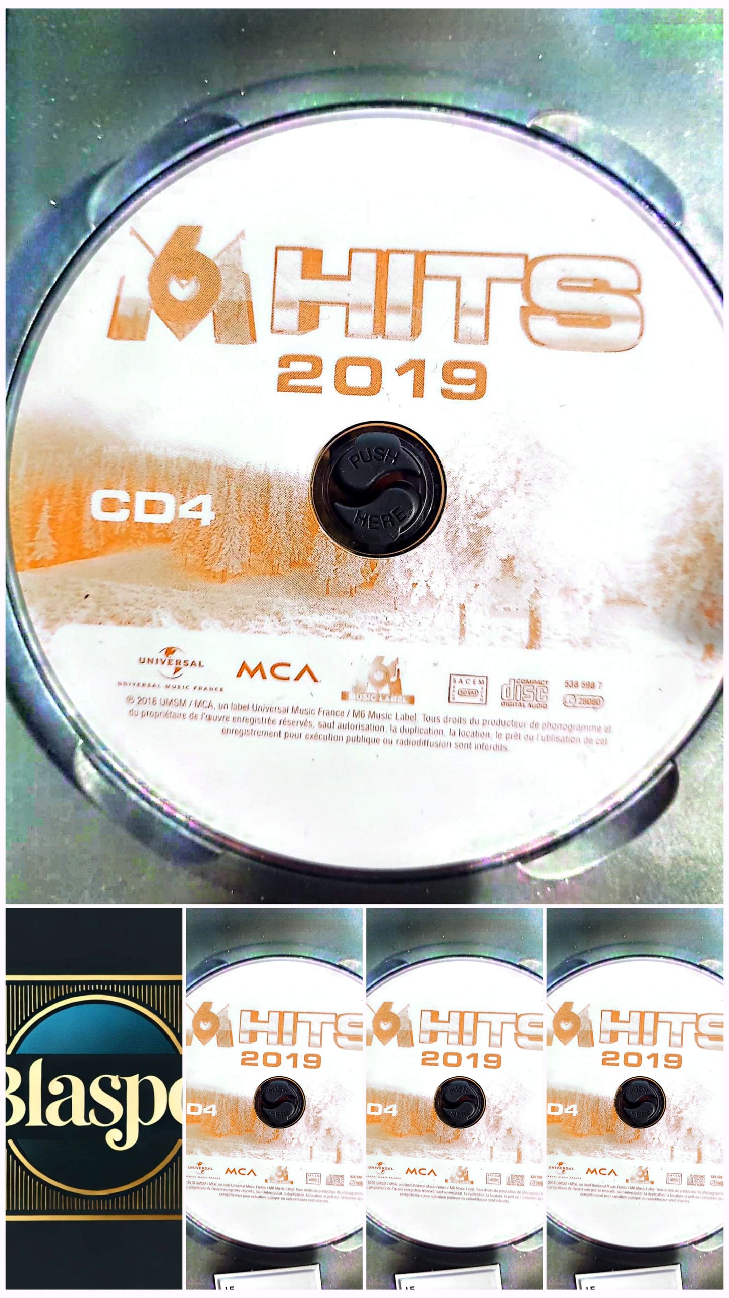 M6 Hits 2019 – Compilation – CD 4 seul
