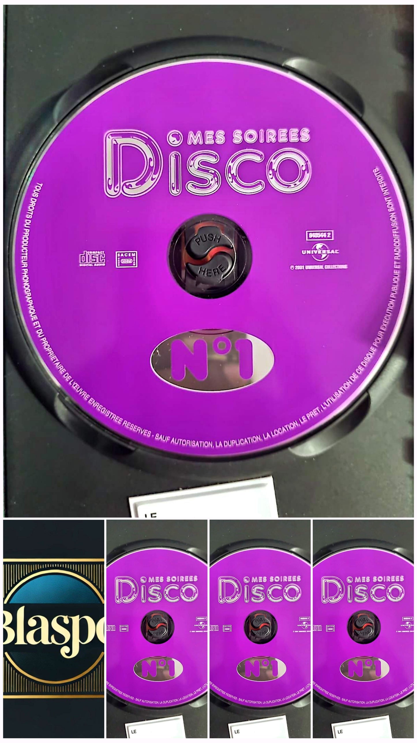 Mes Soirées Disco – Volume 1 – CD seul sans boîtier