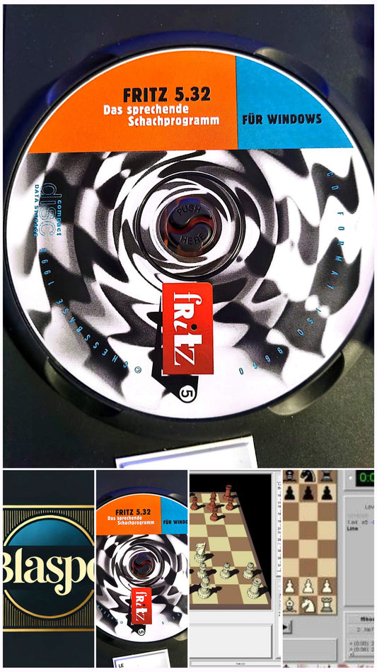 Fritz 5.32 – Jeu d’échecs PC – CD-ROM seul – Version Windows