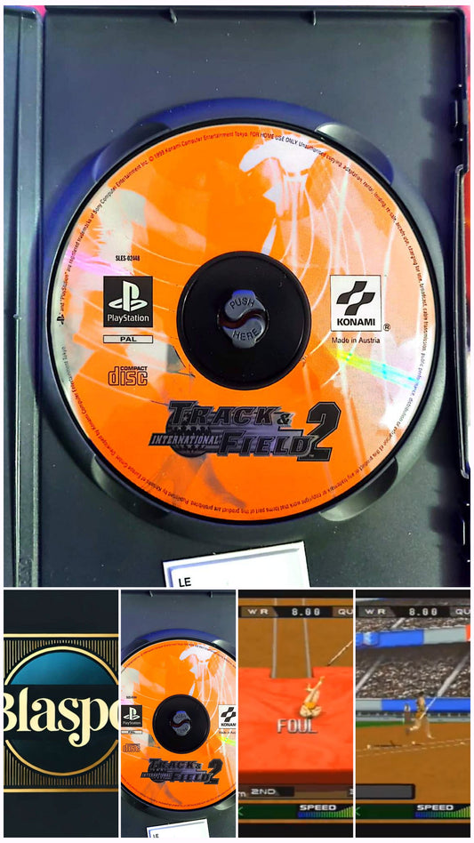Track & Field 2 – Jeu PlayStation 1 PS1 PAL – CD seul sans boîtier