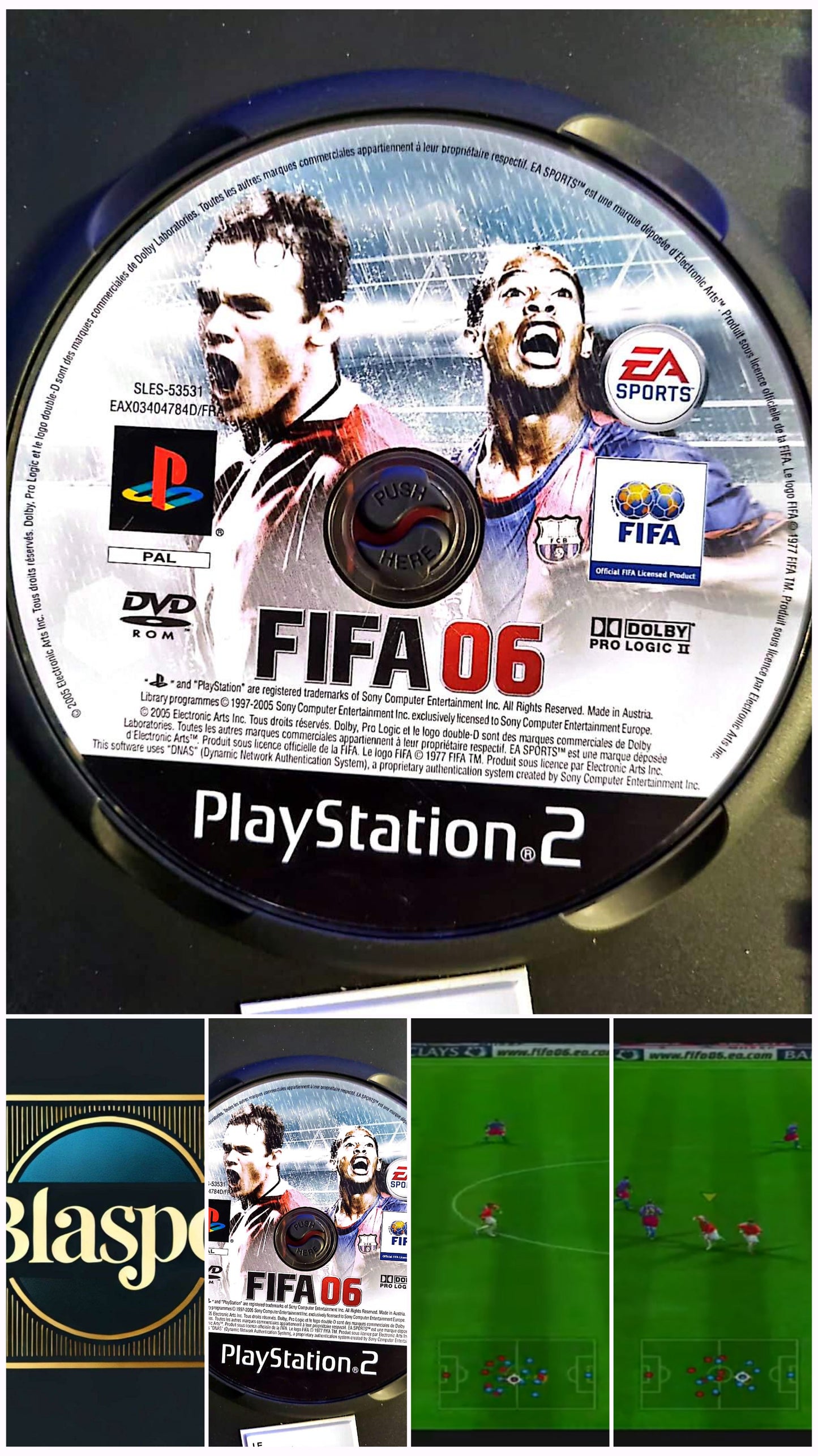 FIFA 06 – Jeu PlayStation 2 PS2 PAL – CD seul sans boîtier