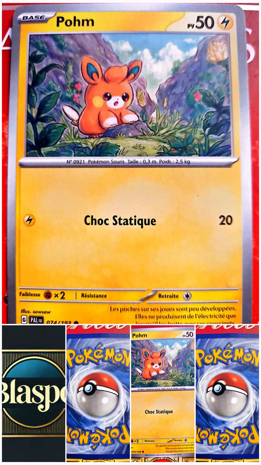 Carte Pokémon Pohm 074/193 – Version française – Carte à l’unité