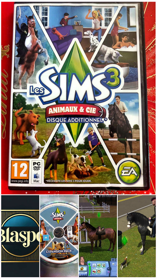 Les Sims 3 Animaux & Cie – Disque Additionnel – PC DVD-ROM – Sans Clé