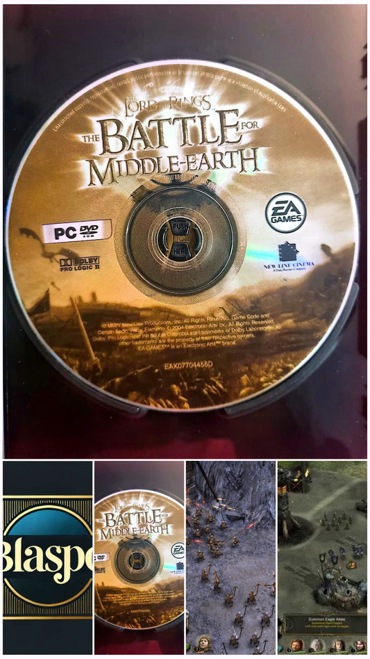 The Lord of the Rings The Battle for Middle-Earth – PC DVD-ROM – Disque Seul – Sans Clé