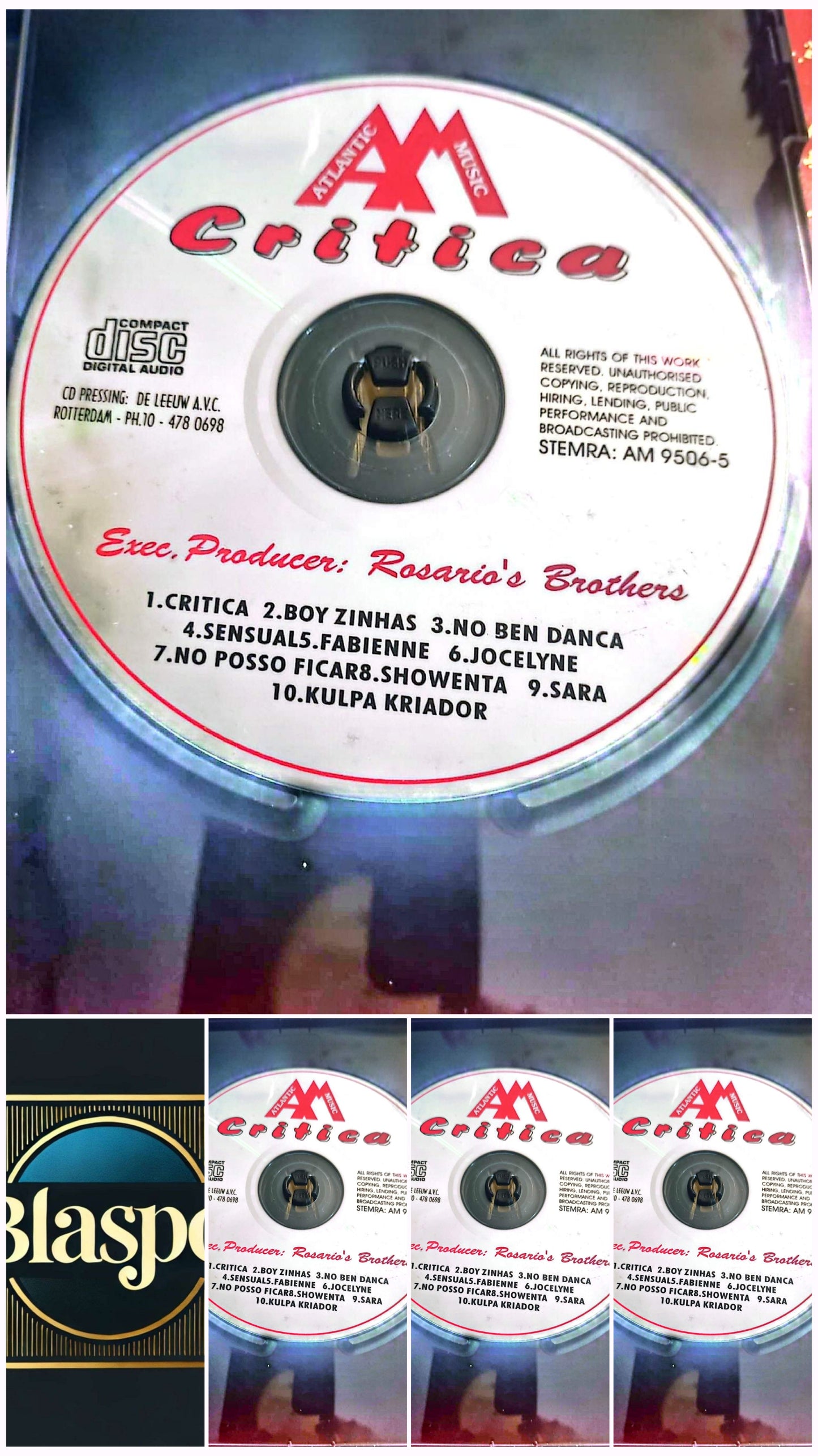 Critica – Album Original – CD Audio – CD Seul