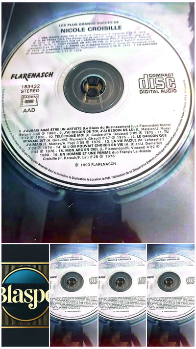 Nicole Croisille – Greatest Hits – Audio CD – CD Only