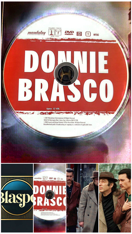 Donnie Brasco – DVD Vidéo – Film Policier – DVD Seul