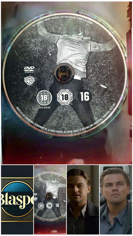 Inception – DVD Vidéo – Film Science-Fiction – DVD Seul