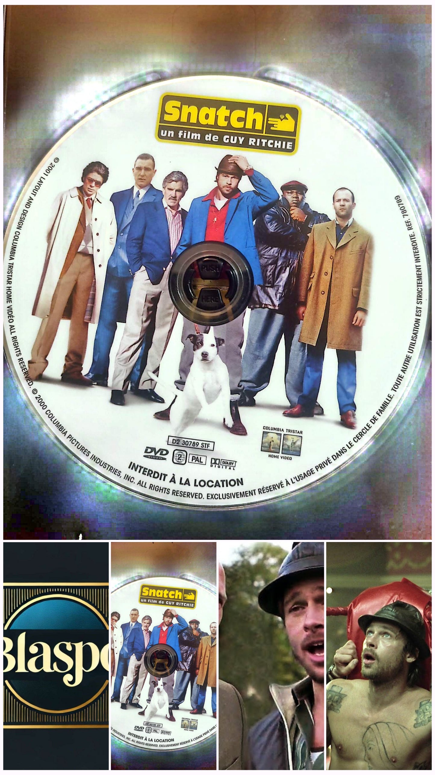 Snatch – DVD Film Policier Comédie – Sans boîtier – Fonctionnel
