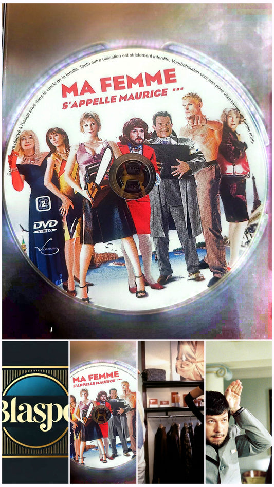 Ma femme s’appelle Maurice – DVD Film Comédie Française – Sans boîtier – Fonctionnel