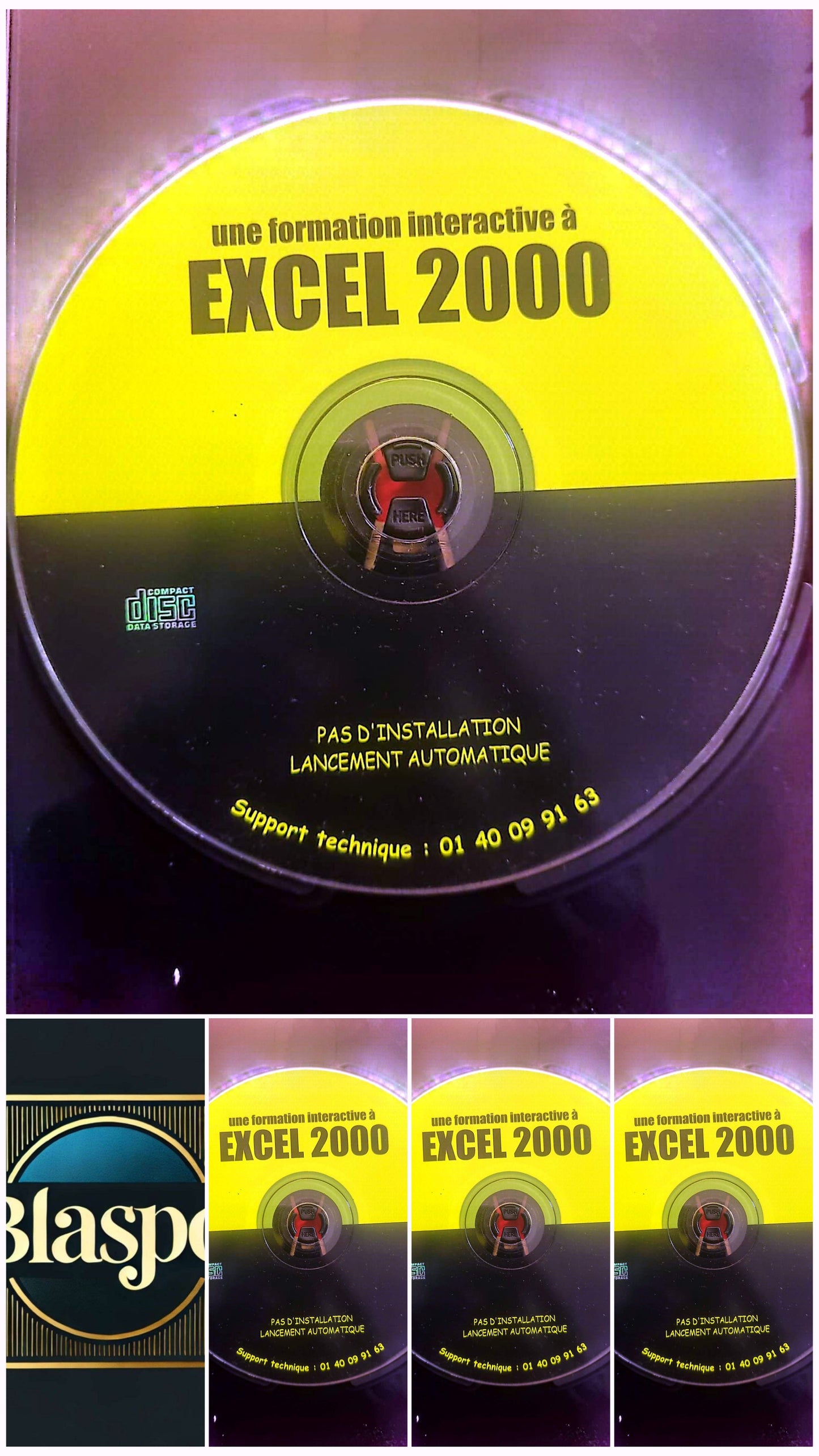 Formation Interactive Excel 2000 – CD-ROM PC – Sans boîtier – Fonctionnel