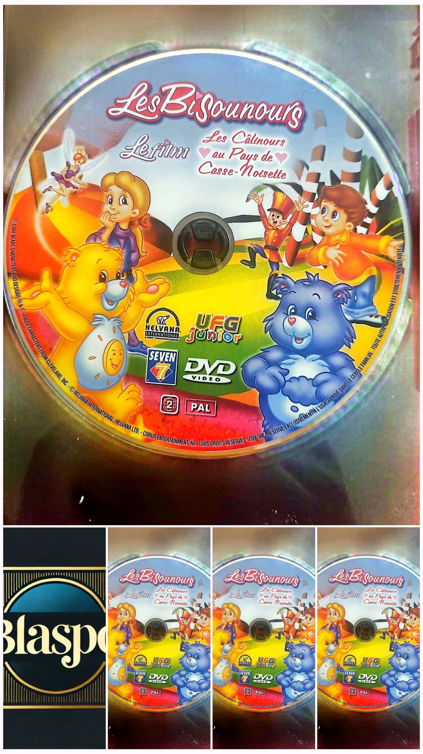 Les Bisounours – Les Câlinours au Pays de Casse-Noisette – DVD – Sans boîtier – Fonctionnel