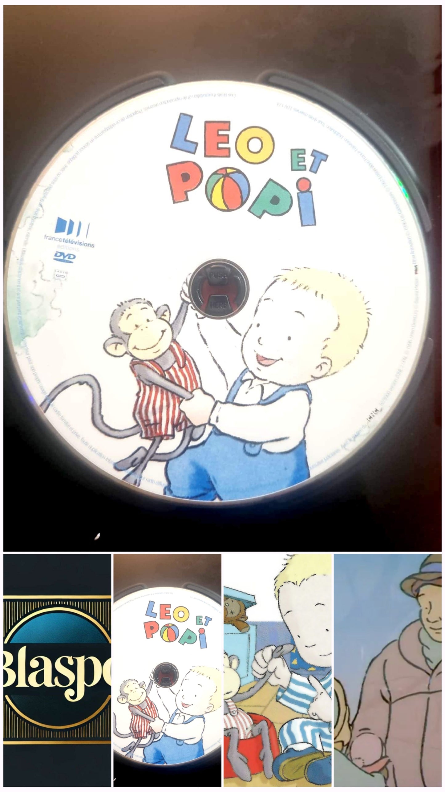 Léo et Popi – DVD Dessin Animé Enfant – Avec boîtier – Fonctionnel