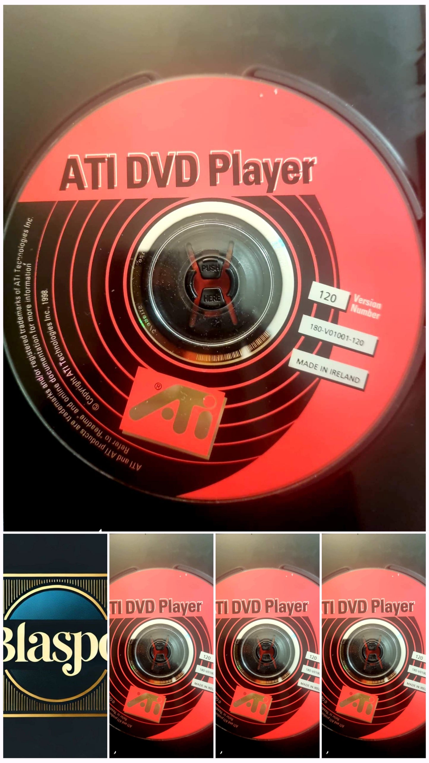 ATI DVD Player – Logiciel Lecture DVD PC – CD-ROM – Avec boîtier – Fonctionnel