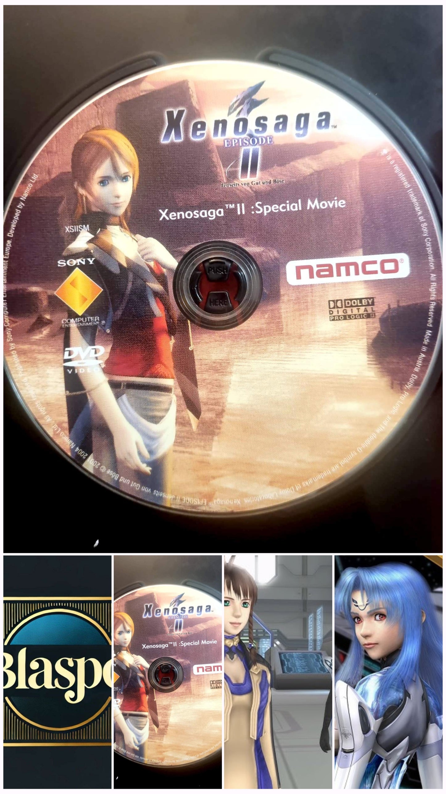 Xenosaga Episode II – Special Movie – DVD Bonus PS2 – Avec boîtier – Fonctionnel