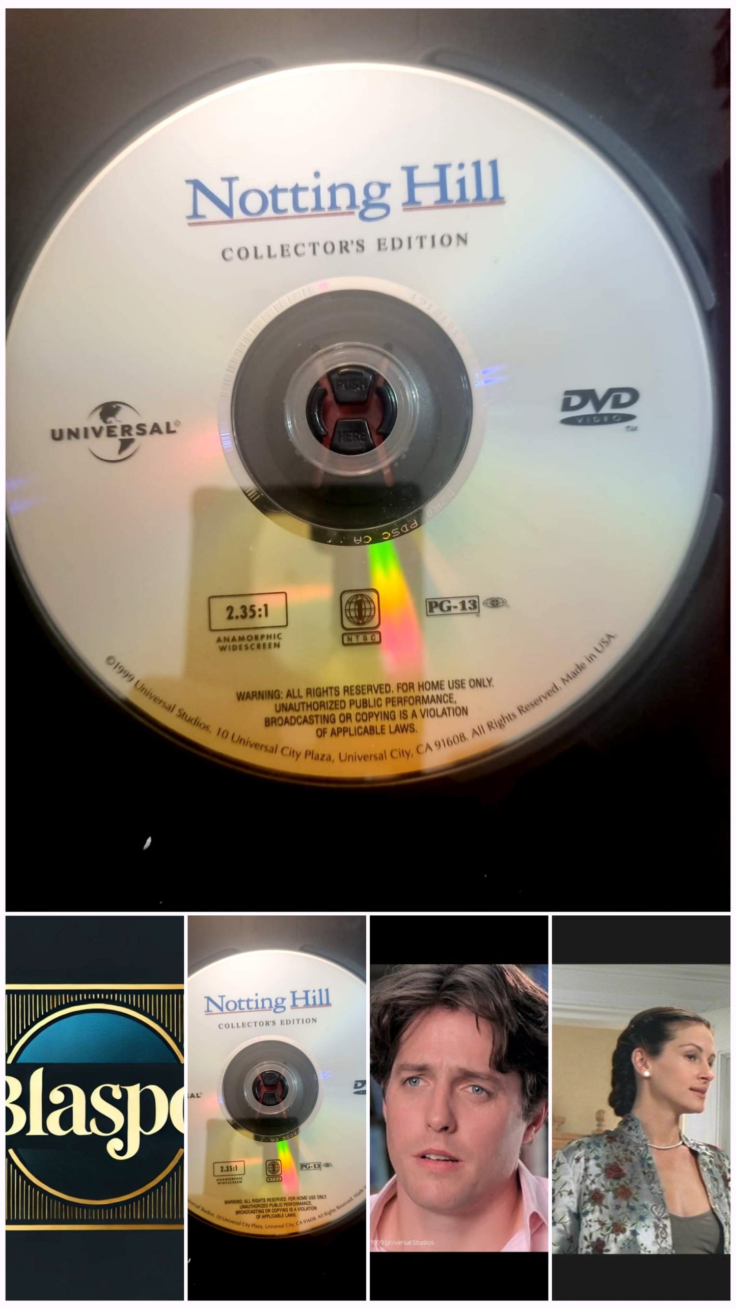 Notting Hill – Collector’s Edition – DVD Film Comédie Romantique – Avec boîtier – Fonctionnel