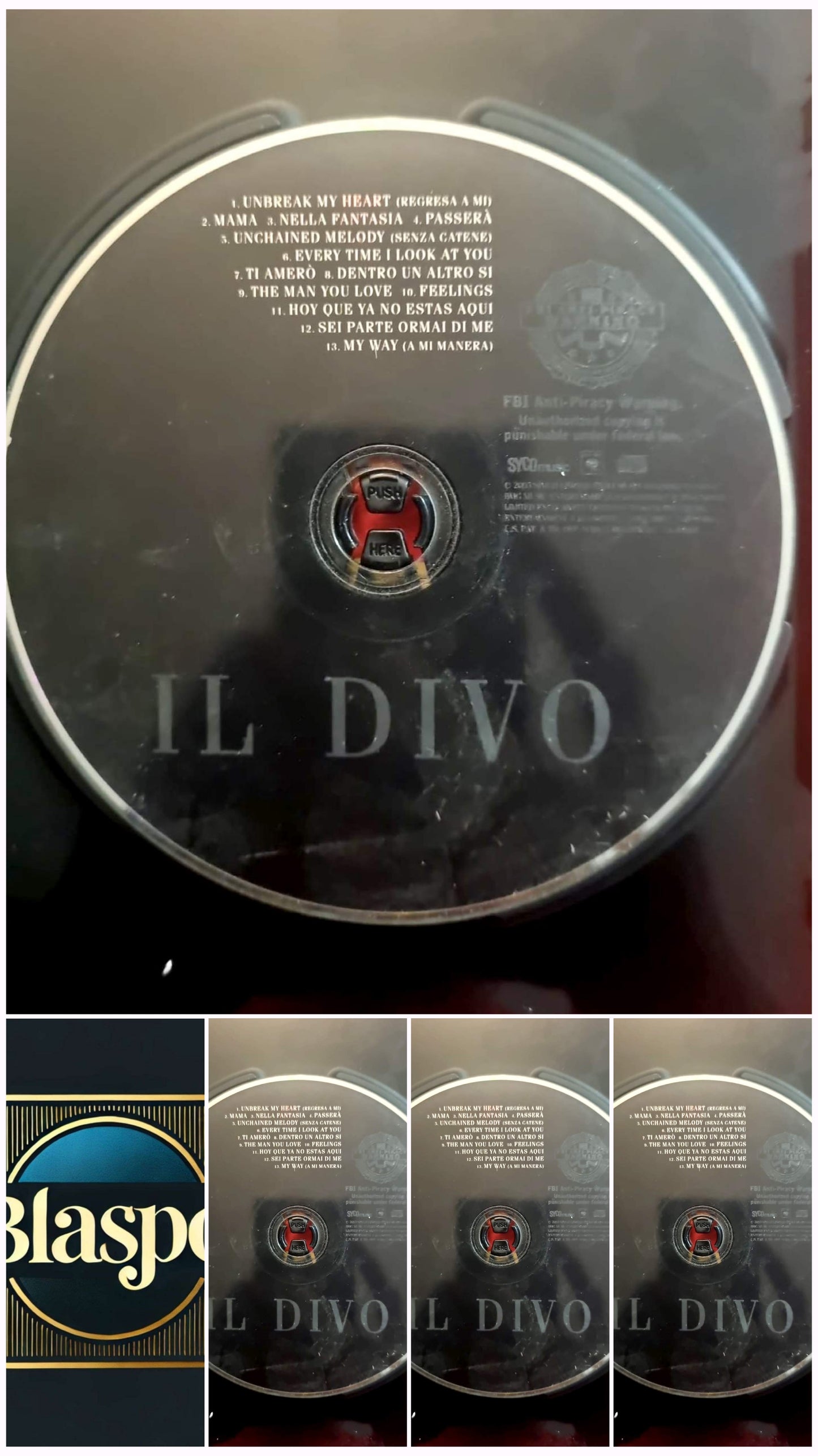 Il Divo – Album CD Audio – Musique Classique Pop – Avec boîtier – Fonctionnel