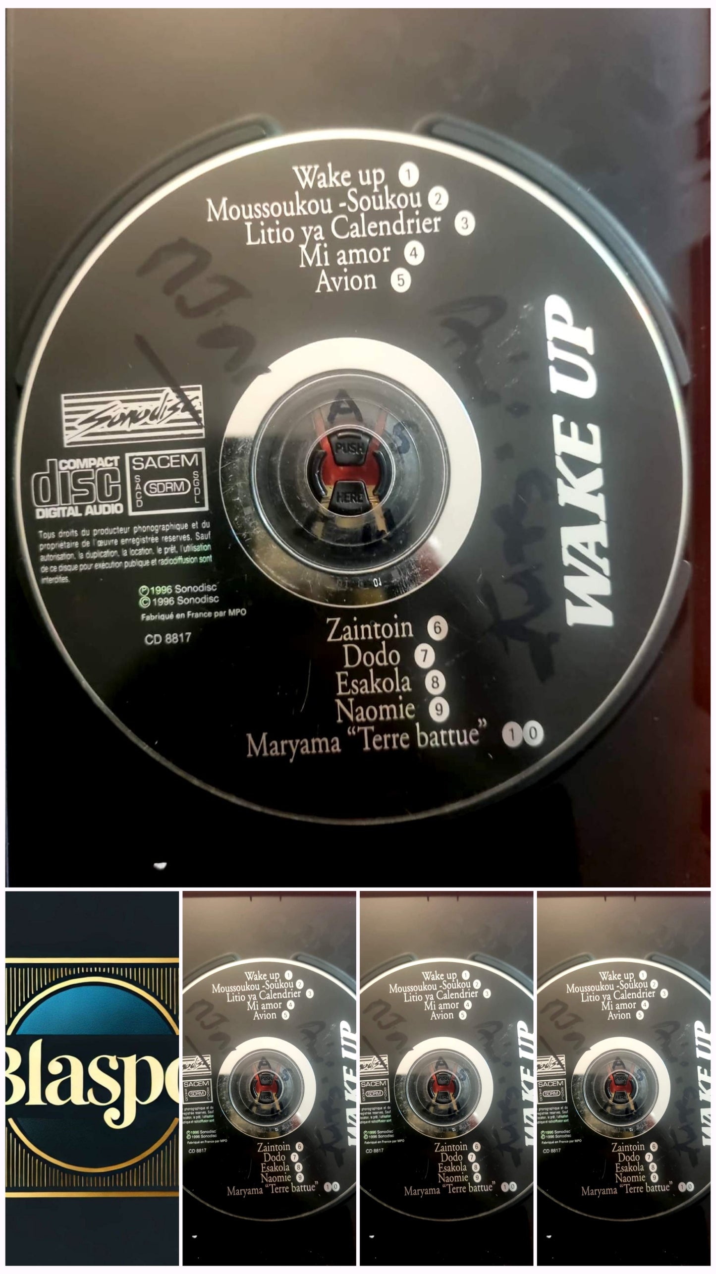 Wake Up – Album CD Audio Musiques du Monde – Disque seul – Fonctionnel – Sans boîtier