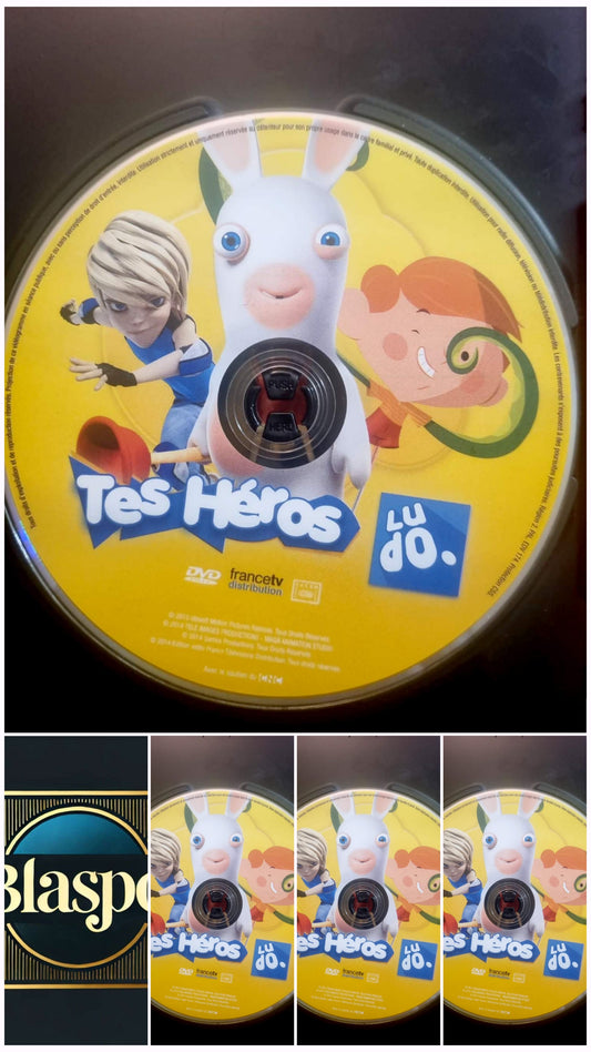 Tes Héros – DVD Animation Jeunesse – Sans boîtier – Fonctionnel