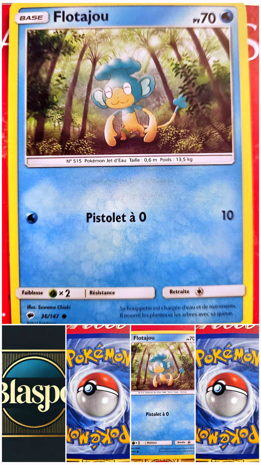 Carte Pokémon Flotajou PV 70 – Base – Carte Officielle – Française