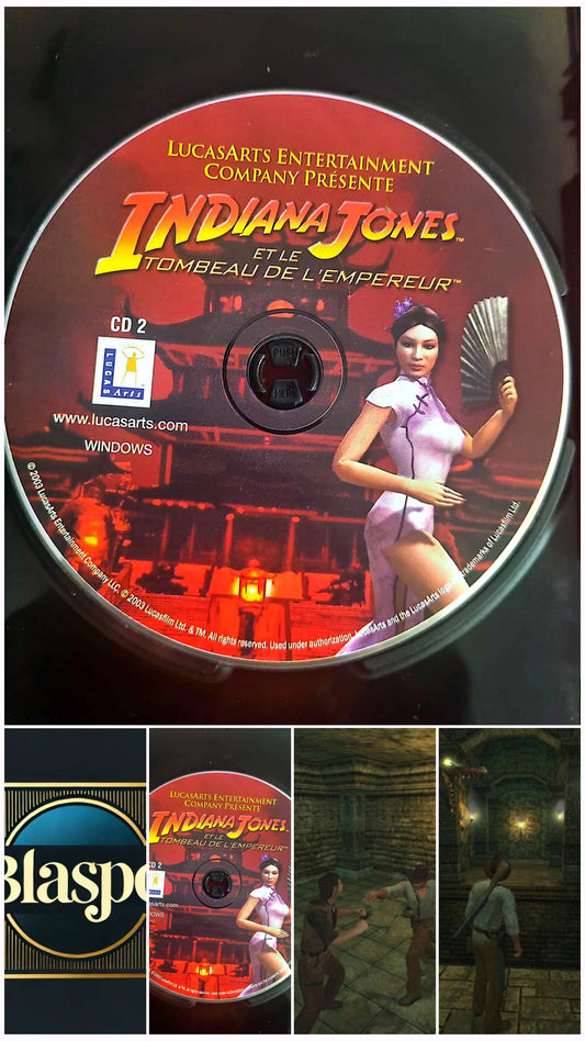 Indiana Jones et le Tombeau de l’Empereur | Jeu PC | CD 2