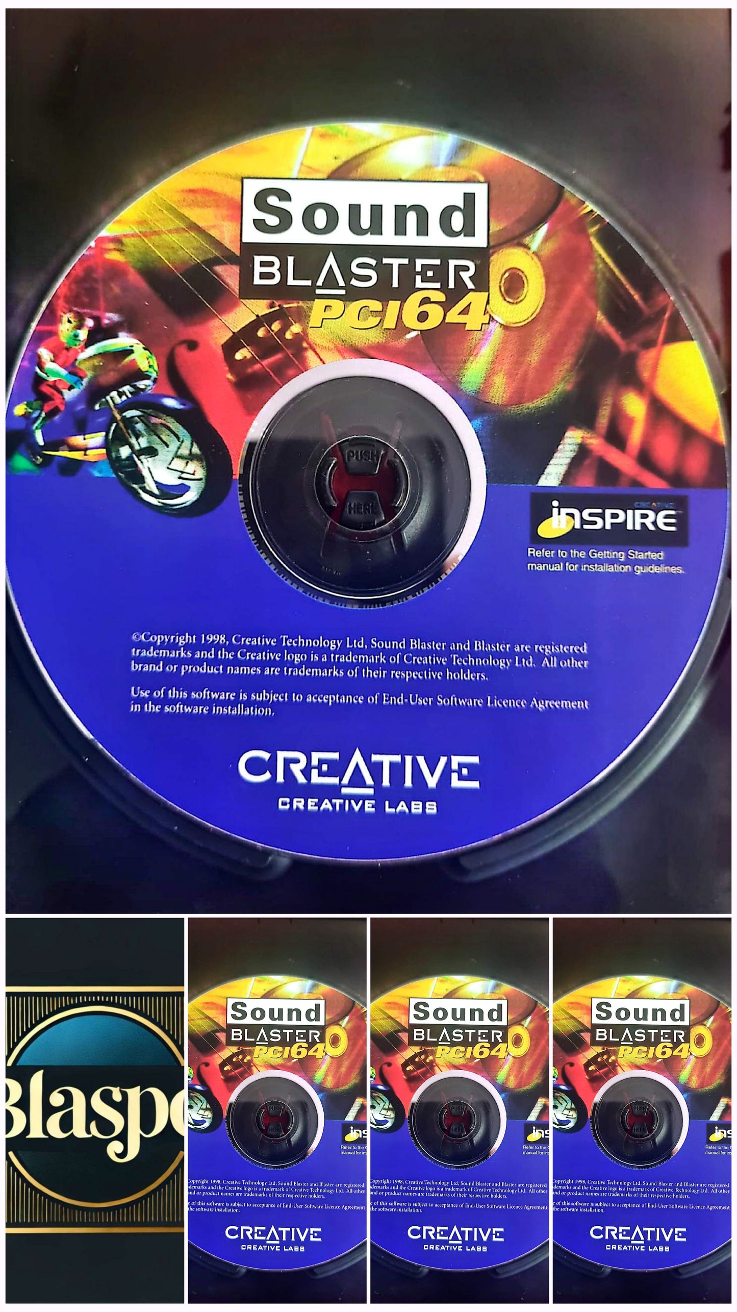 Sound Blaster PCI 64 | CD pilotes audio | Creative Labs | PC