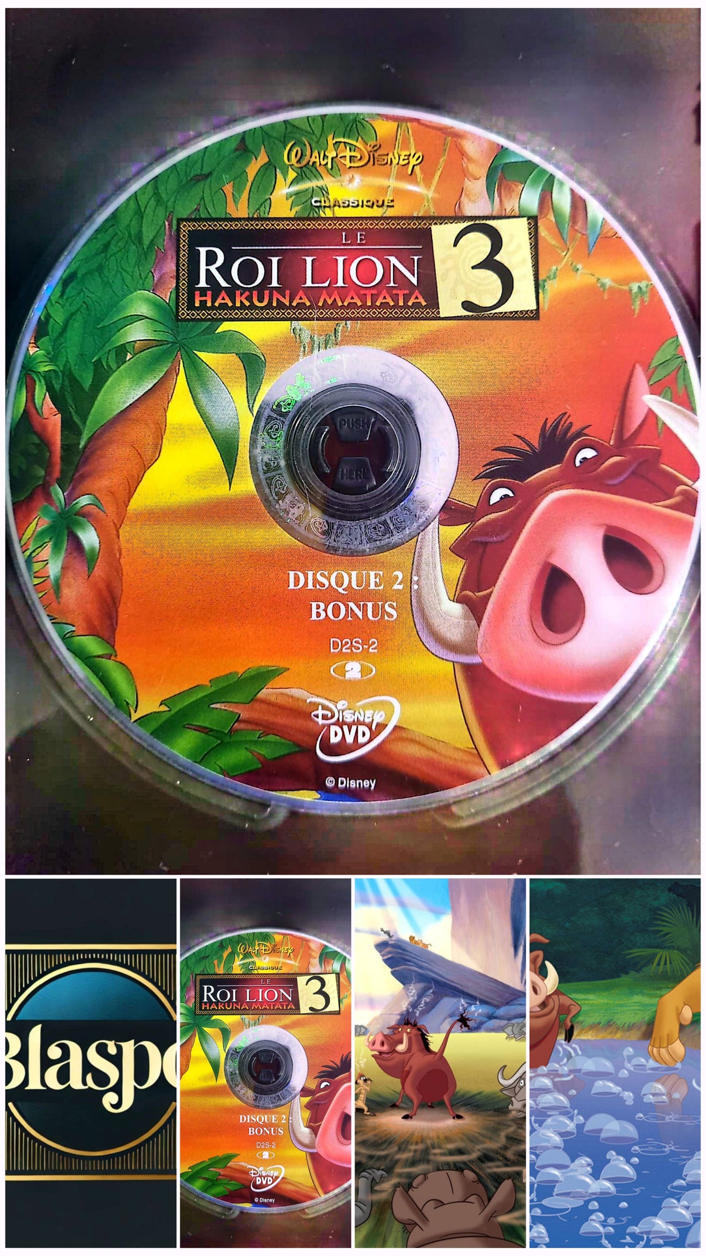Le Roi Lion 3 – Hakuna Matata | DVD Disney | Disque 2 Bonus | Version française