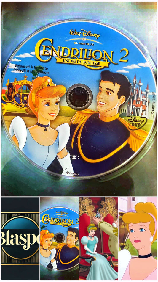 Cendrillon 2 – Une vie de princesse | DVD Disney | Film animation | Français
