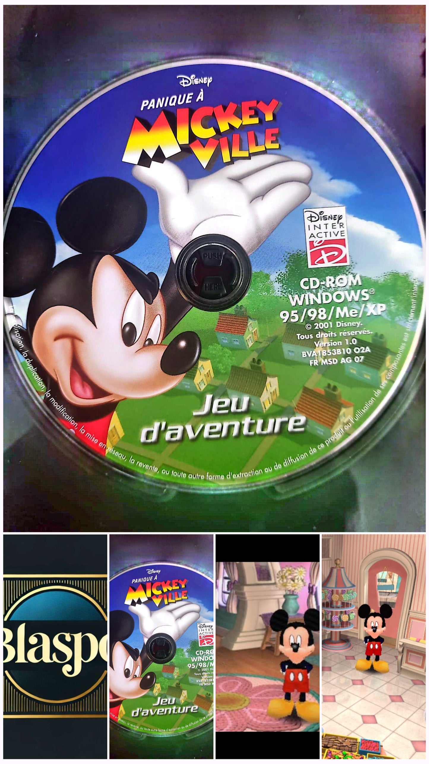 Panique à Mickeyville | Jeu PC CD-ROM | Disney Interactive | Windows