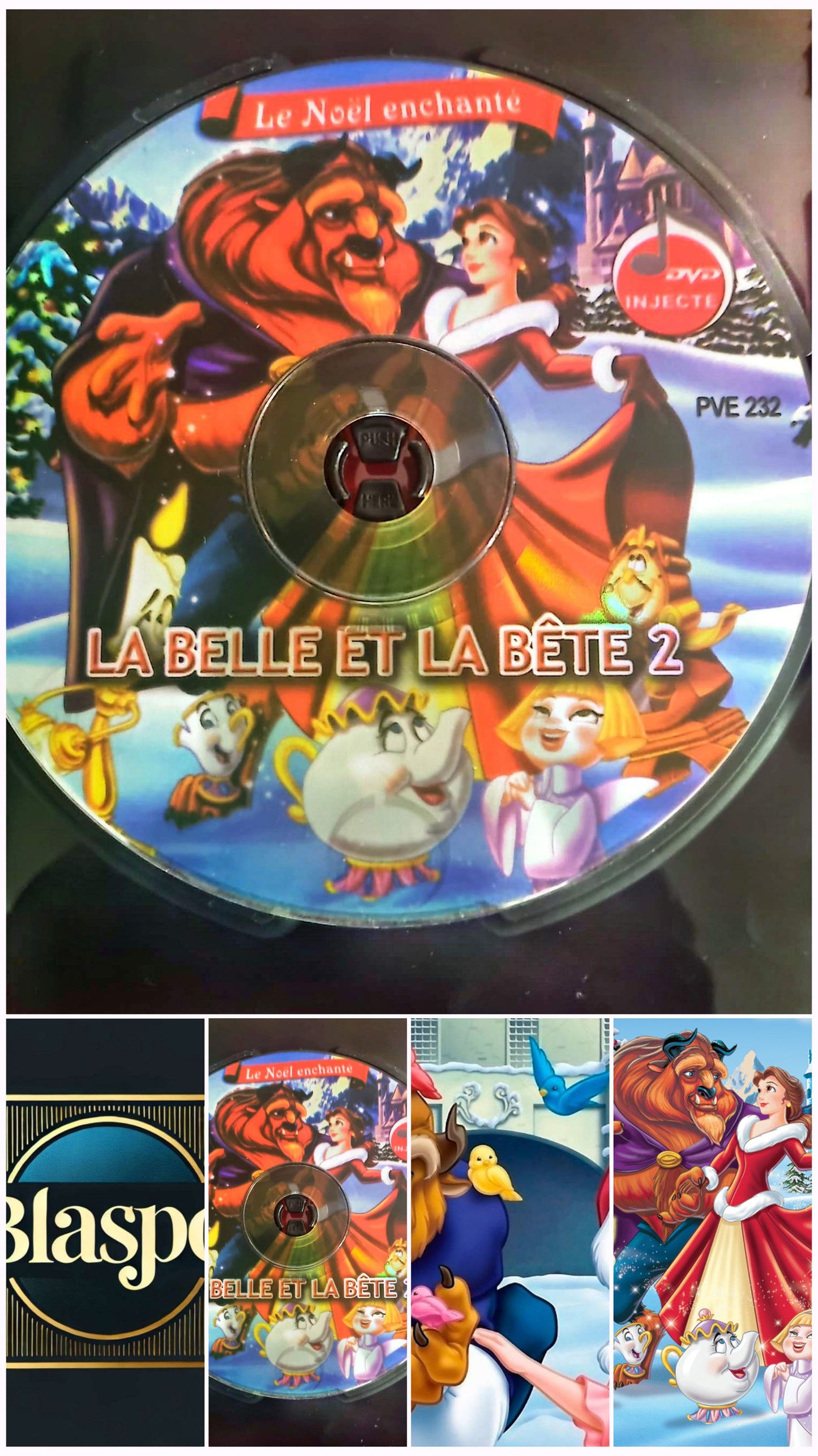 La Belle et la Bête 2 – Le Noël enchanté | DVD Disney | Film animation | Version française