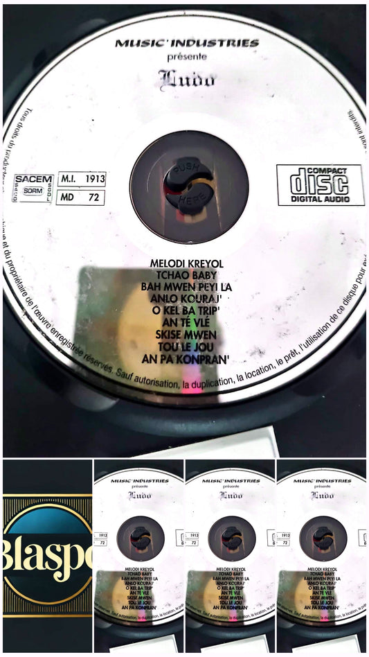 CD Audio Luidji – Melodi Kreyol – Musique Créole – Disque Original – Sans boîtier