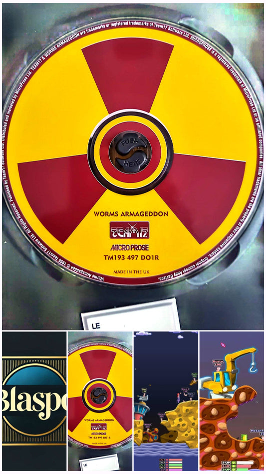 CD Jeu PC Worms Armageddon – Bande Son / Contenu Original – Team17 – Sans boîtier